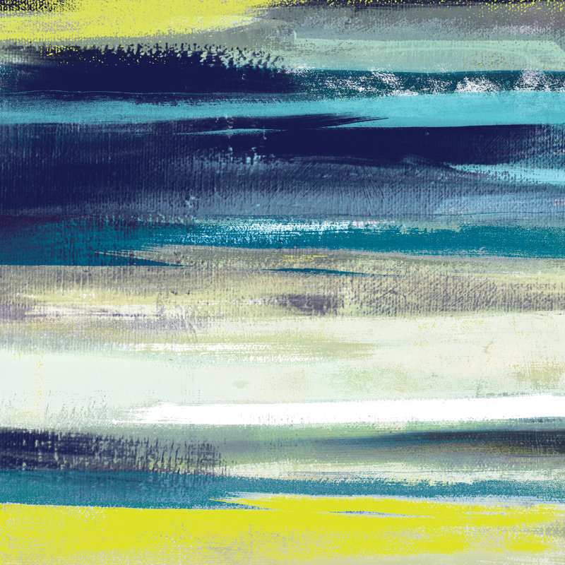Painterly Landscape - Wrapped Canvas Painting, 30cm H x 30cm W x 3.8cm D