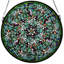 Tiffany Dragonfly Swirl Medallion Window