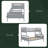Twin Over Full Bunk Bed With Ladder, Safety Guardrail, Perfect For Bedroom-1491053402