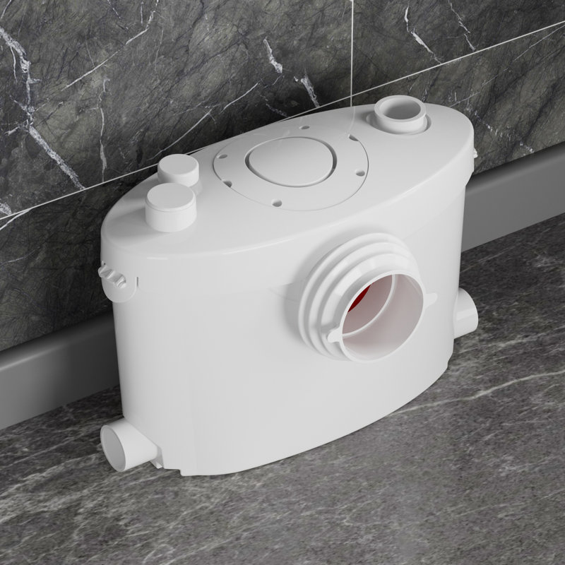 600W Macerator Sewerage Sump Pump With 4 Water Inlets for Basement