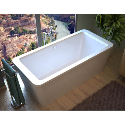 Buena 66.7'' x 32'' Soaking Bathtub