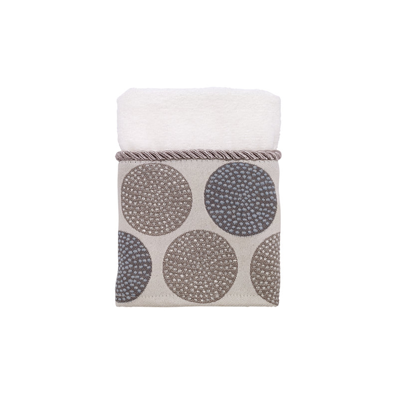 100% Cotton Midweight Waffle Washcloth, White