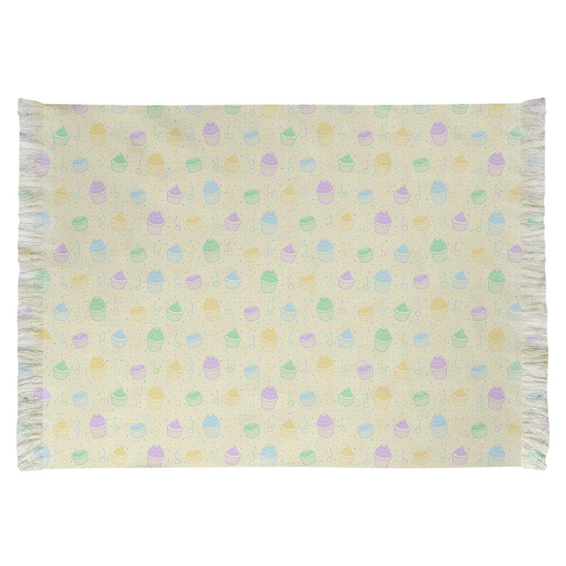 Tapis de zone jaune petits gâteaux classic Mcguigan, Non