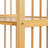 63.8"H X 14.6"W 6-Tier Mobile 360 Degree Rotating Bamboo Bookshelf with Wheels-1307076536