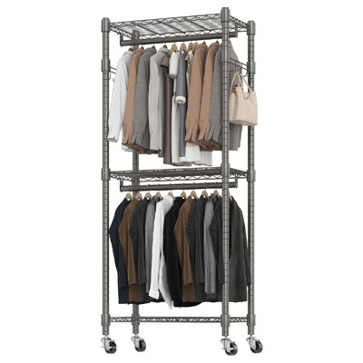 60cm W Rolling Clothes Racks