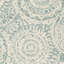 Tapis ivoire / bleu en laine touffeté à la main Salerna-26608884