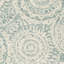 Tapis ivoire / bleu en laine touffeté à la main Salerna-30564136