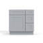 Armoire combinée avec meuble-lavabo gris Shaker 1800cabinets-137829259-137829260