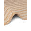 Harvest Rectangle Striped Jute / Sisal Hand Woven Area Rug-123497107