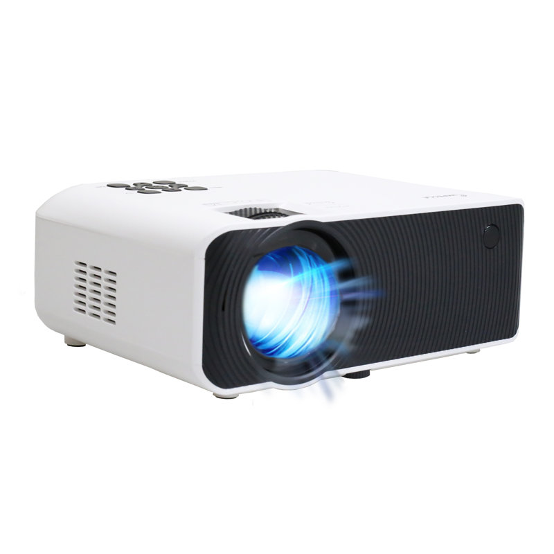 Impecca USA Home Theatre Projector 7000 Lumens Portable Projector with Remote Included
