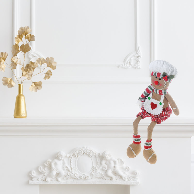 Tablette en peluche Gingerbread Man