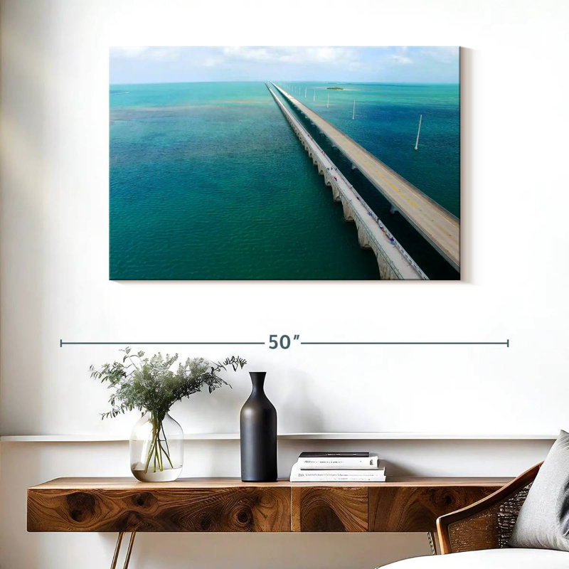 Lilie Seven Mile Bridge, Floride, H 26 po x l 39 po