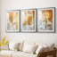ABSTRACT Series CIX - Impression sur mesure encadrée de qualité supérieure - 3 pièces-414862384-414862391