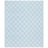 Rodgers Hand Woven Flat Weave Wool/Cotton Geometric Rug in Light Blue/Ivory-333719888