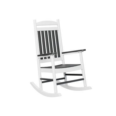 Casual Back Outdoor Rocker Chair