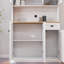 Armoire de rangement de 71 po avec comptoir pour four à micro-ondes 71 po-452011917