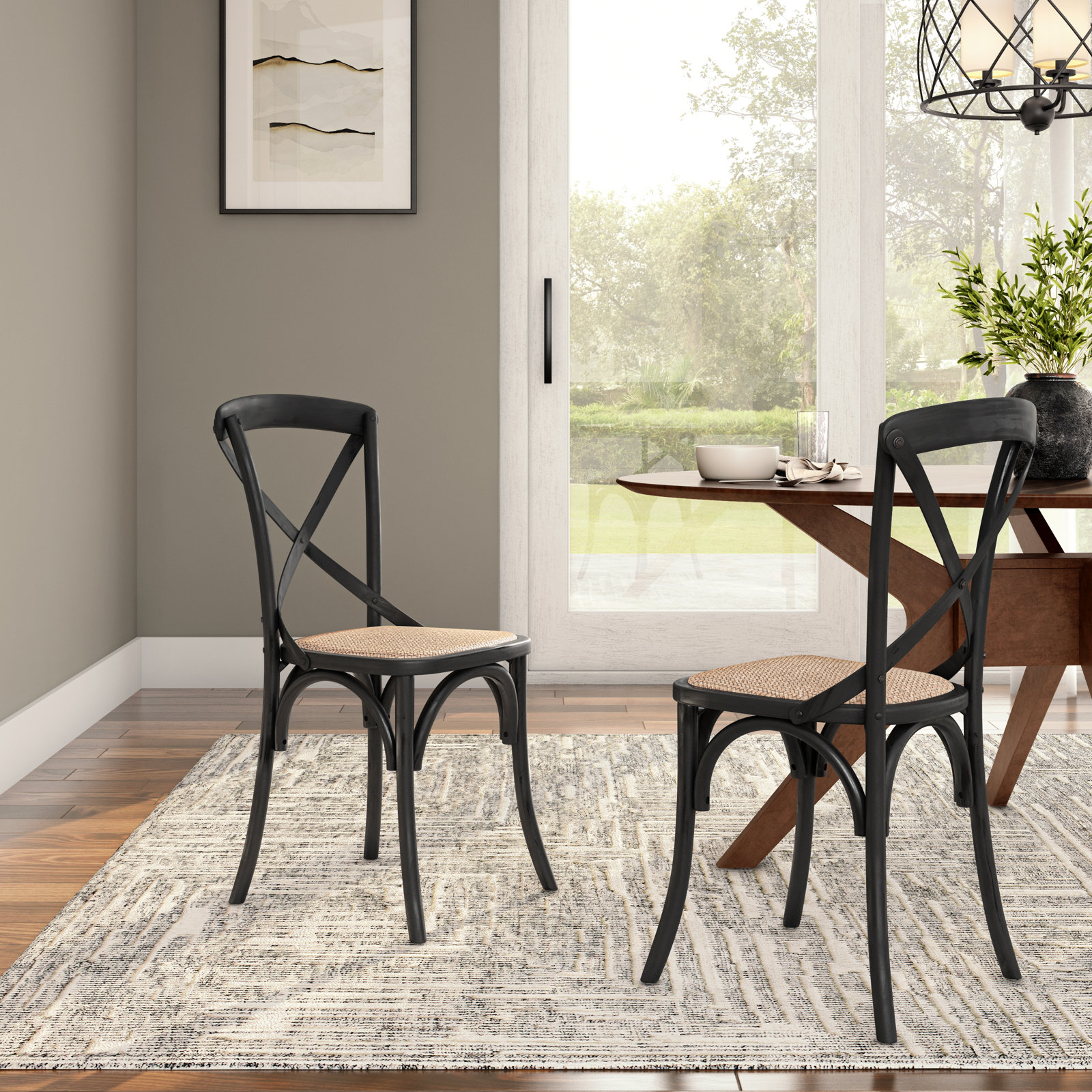 Camaran Side Chair, Black