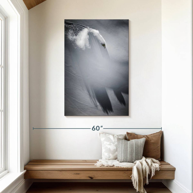 Sireci Ski Snow Shadows, 45" H x 30" W