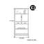 Chinese style senior retro bookcase