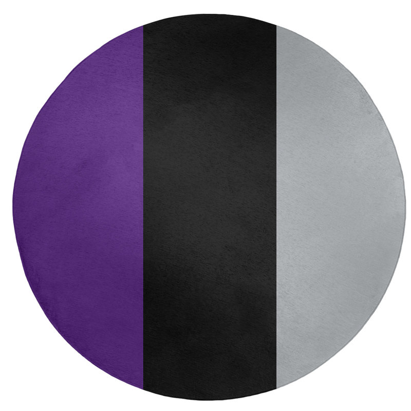 Chenille Indoor Rug, Round 5'