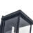 18" 1-Light Iron Outdoor Wall Lantern