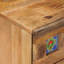 50cm W Solid Wood Bedside Table