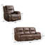 Ensemble de salon inclinable 3 pièces avec fauteuil de massage Power Lift, appui-tête réglable-131122306