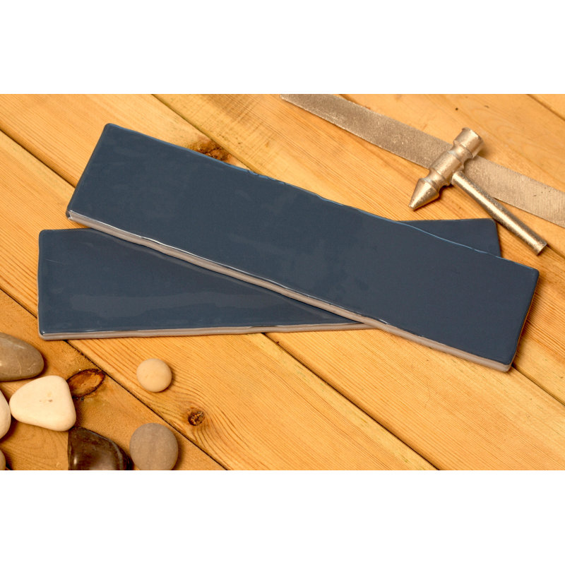 3" x 12" Ceramic Subway Tile, Carbon