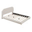 Lit plateforme en tissu d'ameublement Teddy-2040519278