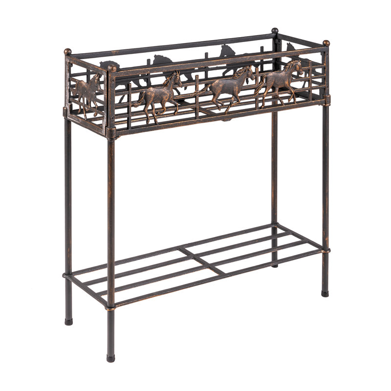 Alisia Metal Elevated Planter