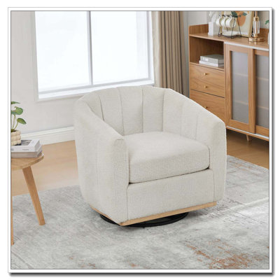 Fauteuil pivotant en chenille 31,89 po