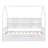 House Bed With Bookcase And Trundle-361628539