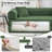 63" Boneless Corduroy Sleeper Sofa Bed, Modular Futon Couch, Compression Foam Sofa with 2 Pillows, No Assembly Required-79693598-76797011