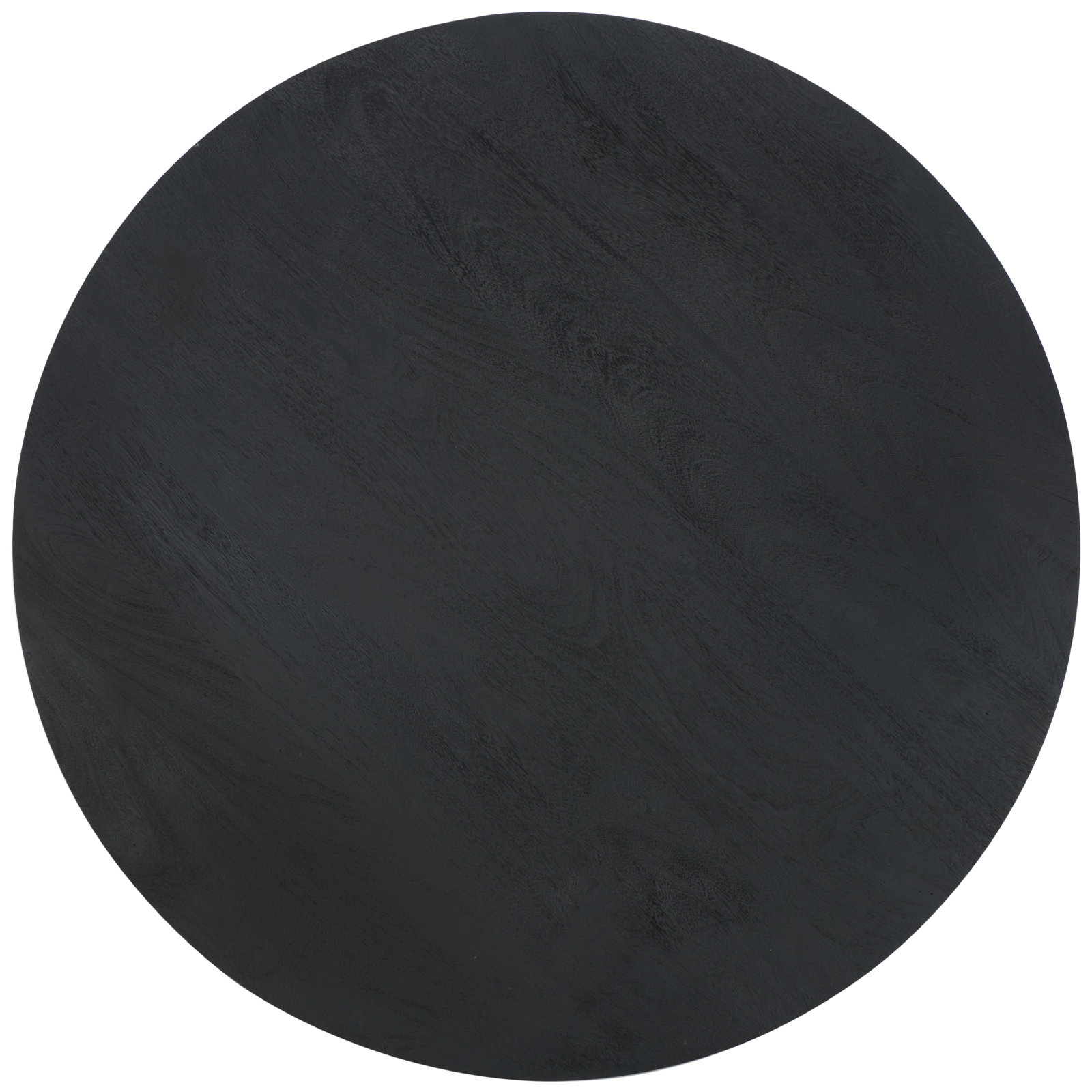 Iver Solid Wood Single Coffee Table, Black