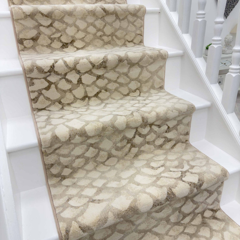 Stair Runner Abstract Area Rug, Stair Runner 66 x 690 cm
