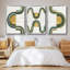 " Analogous Arches I " 3 - Pieces-97760221-97760222