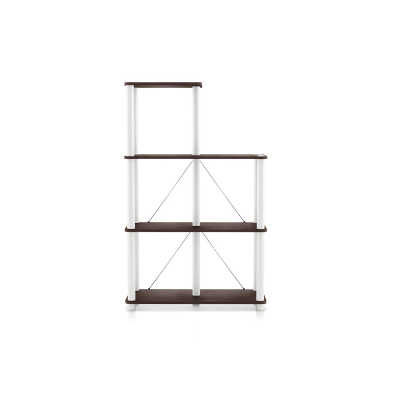 Étagère de rangement Terzenbach, Espresso, (5 tablettes) H 44,17 po x l 27,55 po x P 12 po