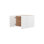Armoire de cuisine murale Furinno avec 2 portes, prête à assembler, P 24 po x l 33 po x H 24 po, blanc