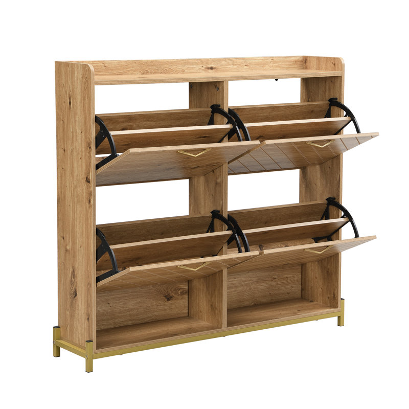16 Pair Shoe Storage