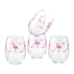 15 oz. Verre à vin sans pied (Ensemble de 4)