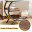 Table de bout en forme de C 11,81 pouces