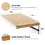 Étagères murales pour chat, meubles pour chat 17 po x 10 po avec tapis en sisal, tablette flottante en bois d'hévéa massif avec installation améliorée, arbre mural pour chaton pour dormir, jouer et gratter