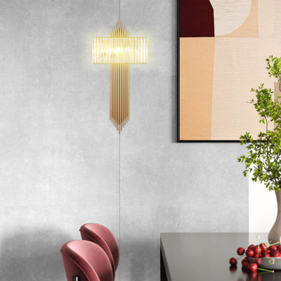 Veronica -Modern Gold Wall Lamp – Indoor Sconce for Home, Hotel & Restaurant