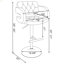 Tabouret de bar Brandi