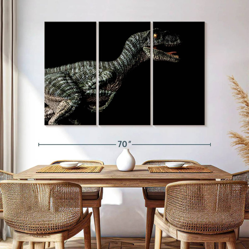 Velociraptor vicieuse, H 42 po x l 65 po