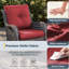 Swivel and sliding wicker patio chairs-2117509975-2119223131