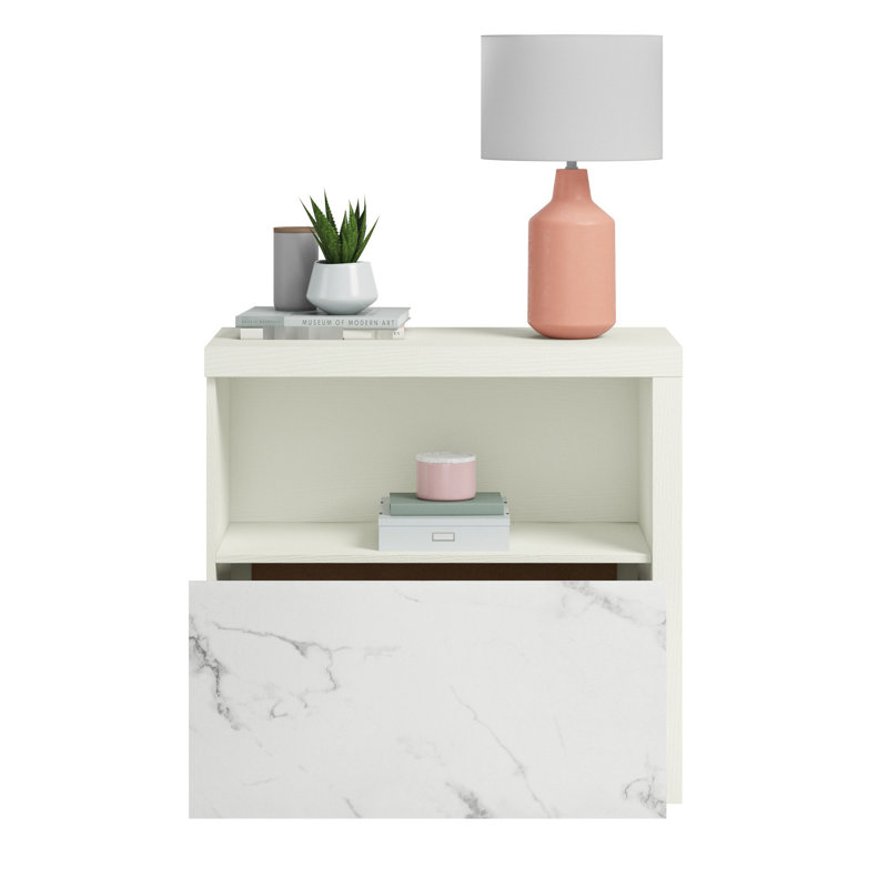 Classeur latéral blanc pour bureau organisé et vestibule, bois d'ingénierie, courrier à compartiments, format compact, installation ou installation rapide à domicile, construction, rangement, assemblage