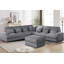 Canapé modulaire en U 7 pièces avec repose-pieds amovible Cloud-1743972006