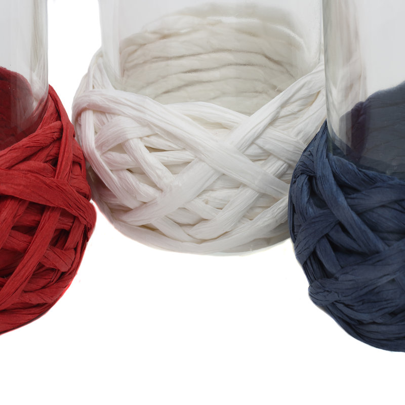 Porte-bougie rouge, blanc et bleu 3,5 po The Holiday Aisle®