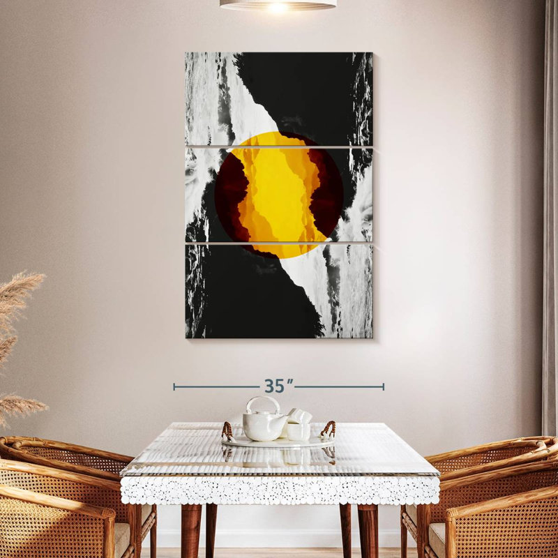 Oberle Sun Circle Coast, 50" H x 32" W
